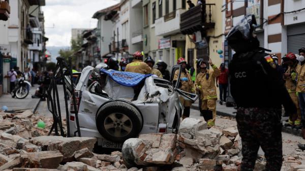 厄瓜多尔地震造成12人死亡，秘鲁1人死亡，两国均遭受严重破坏